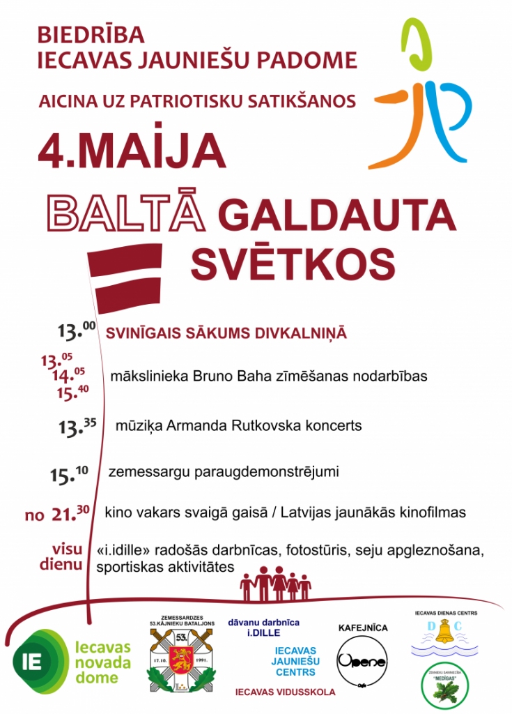 Baltā galdauta svētki Iecavā