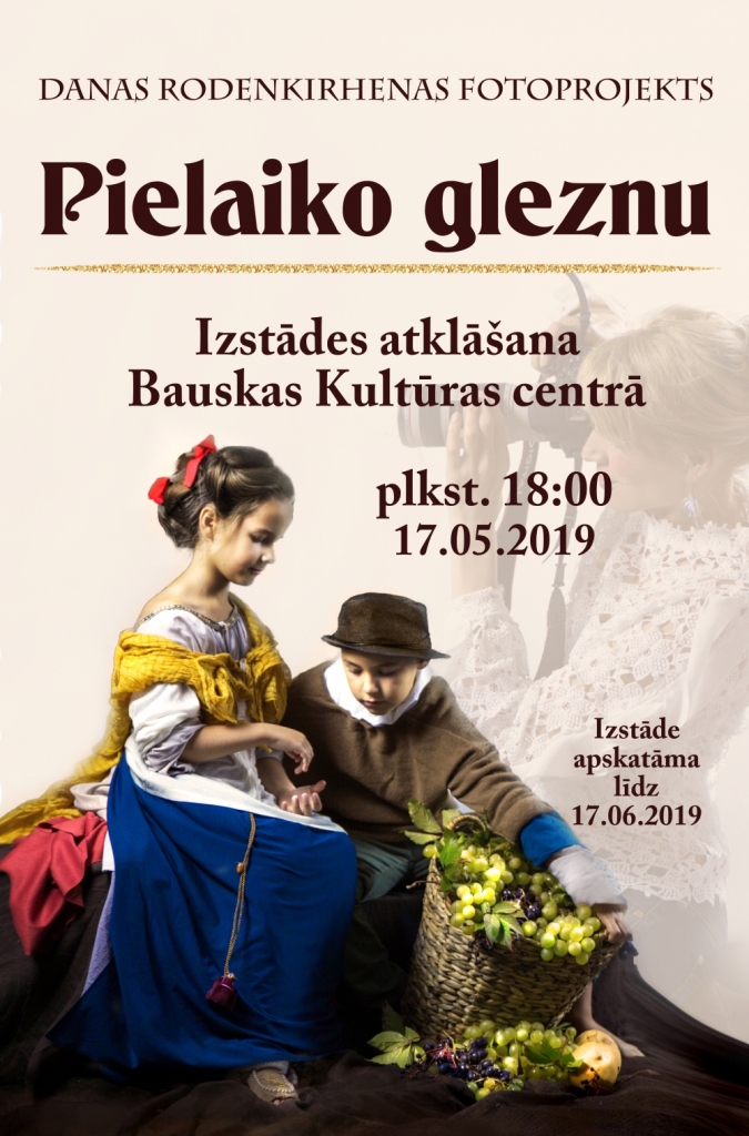 Izstāde «Pielaiko gleznu» Bauskā