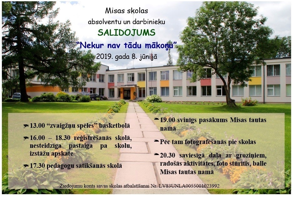 Salidojums Misas vidusskolā