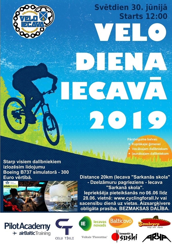 «Velo diena Iecavā 2019»