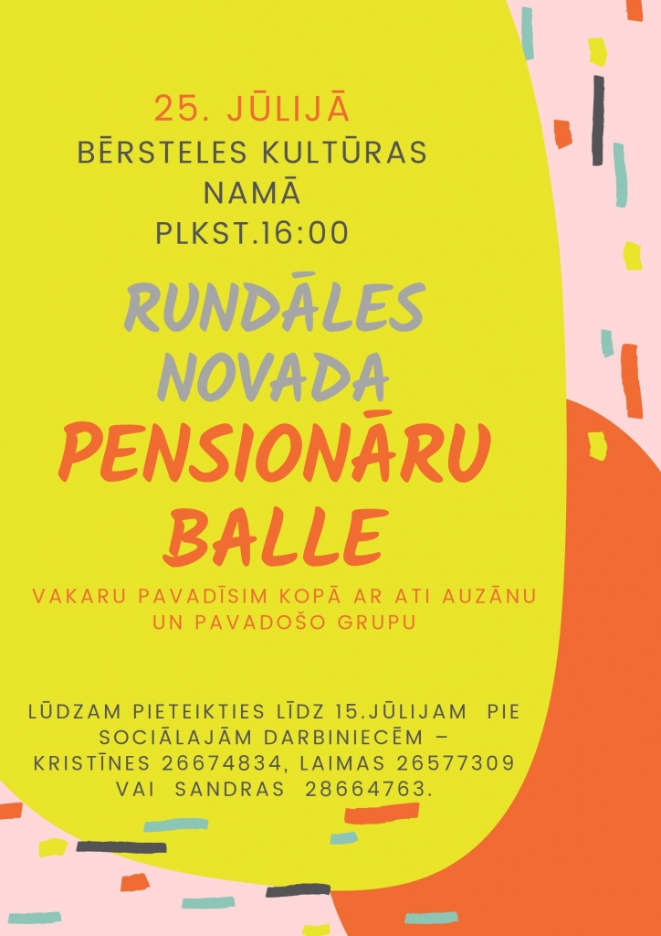 Rundāles novada pensionāru balle