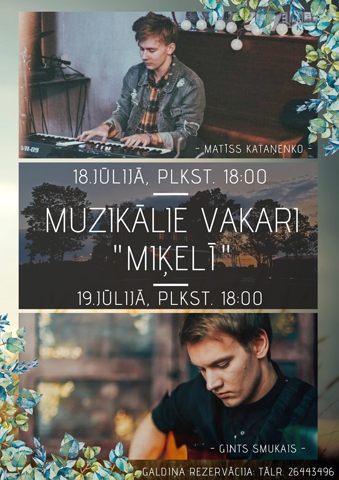 Muzikālais vakars «Miķelī»