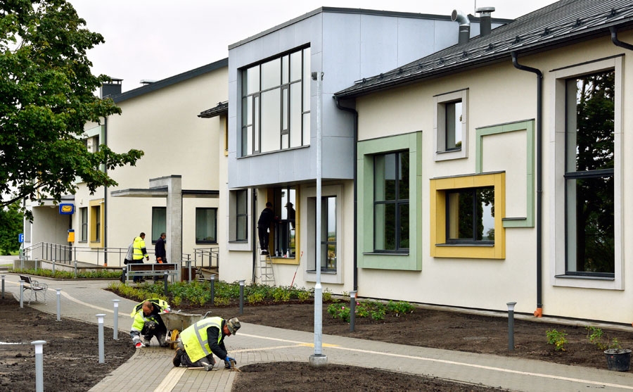 Iegūst jaunu multifunkcionālu centru