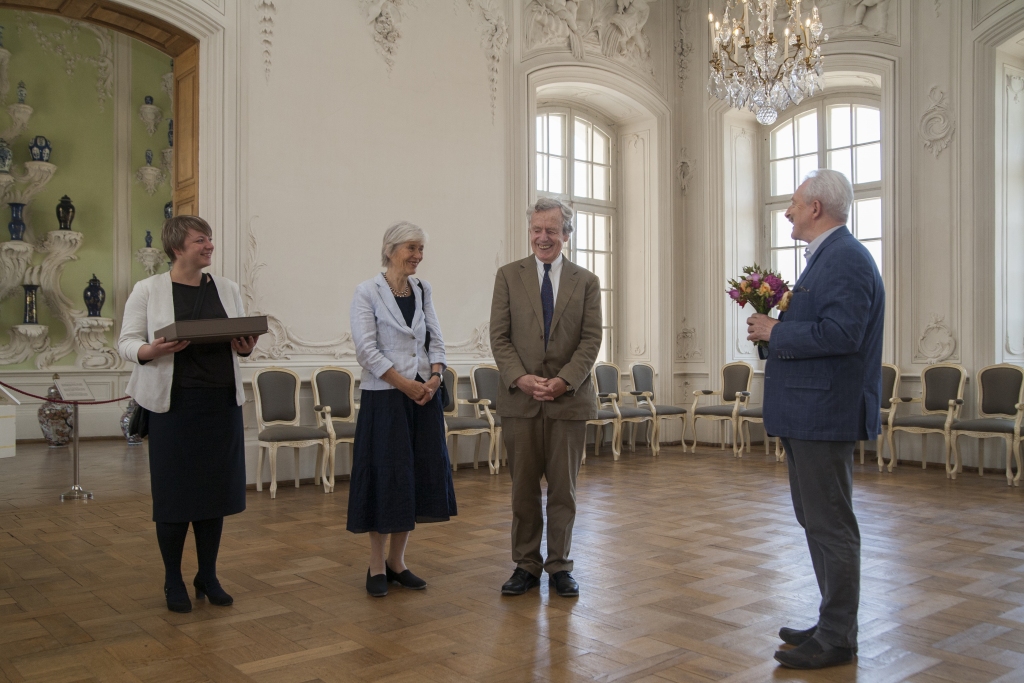 Rundāles pilī ciemojas princis Ernsts Johans Bīrons