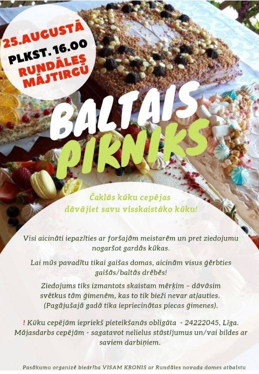 «Baltais pikniks» Pilsrundālē