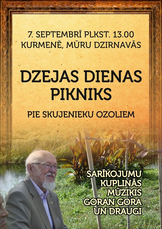 Dzejas dienas pikniks Kurmenē