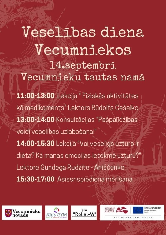 Veselības diena Vecumniekos