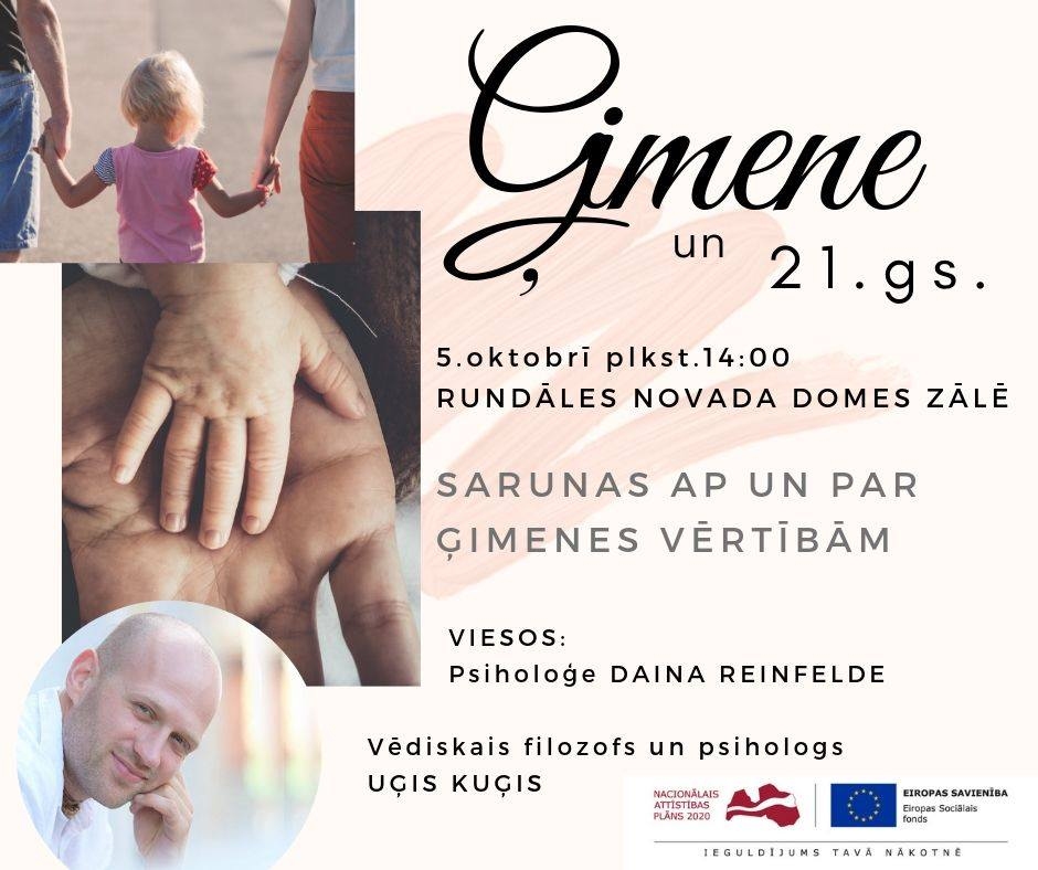 Lekcija-diskusija «Ģimene un 21. gs.» Pilsrundālē