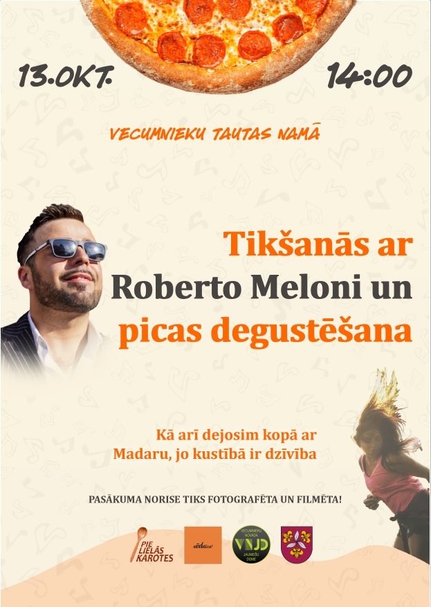 Tikšanās ar Roberto Meloni Vecumniekos