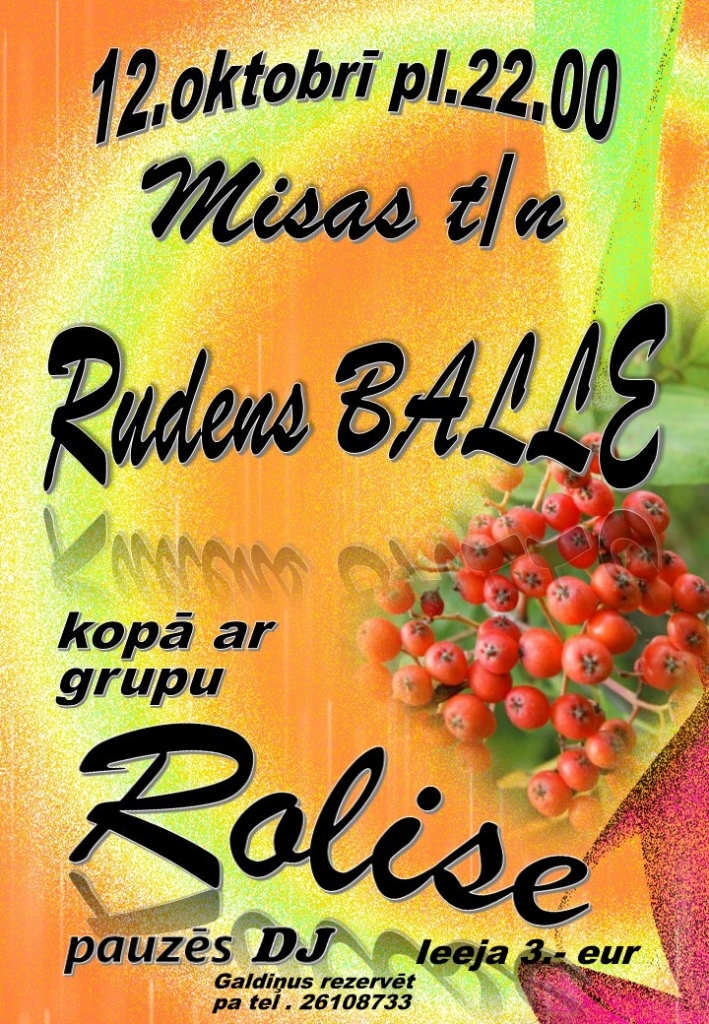 Rudens balle Misā