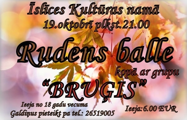 Rudens balle Rītausmās