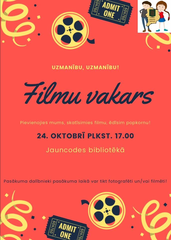 Filmu vakars Jauncodē