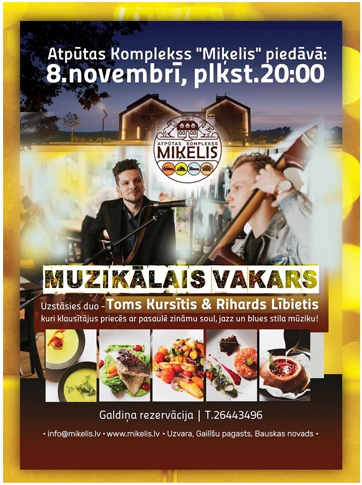 Muzikālais vakars «Miķelī»