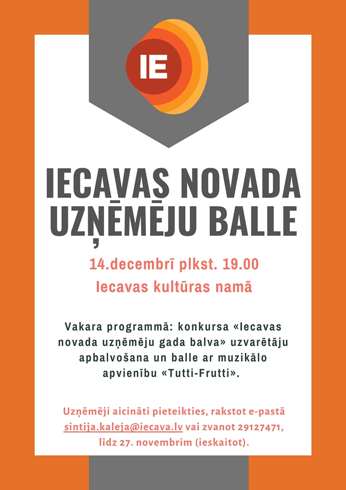 Iecavas novada uzņēmēju balle