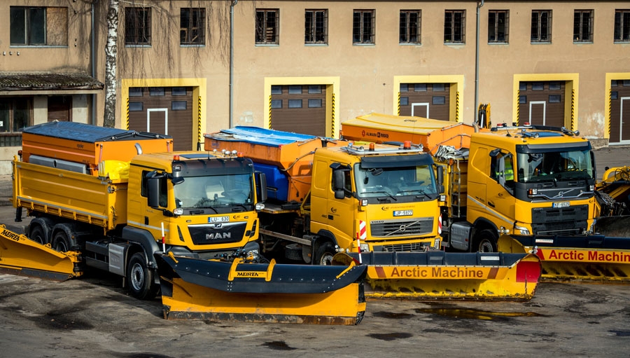 Ceļu uzturētāji sagatavojušies ziemai