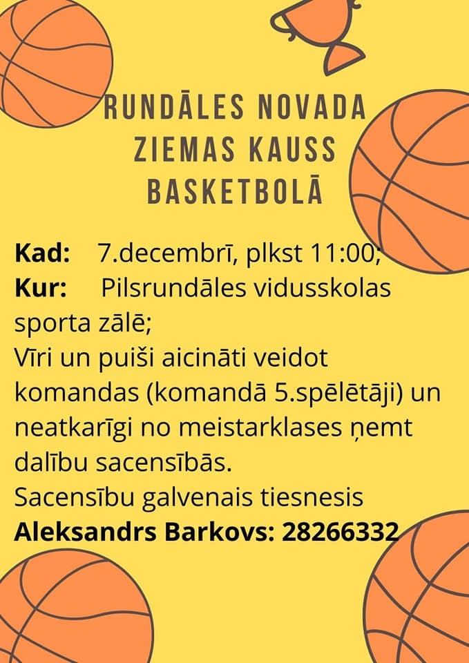 Rundāles novada ziemas kauss basketbolā