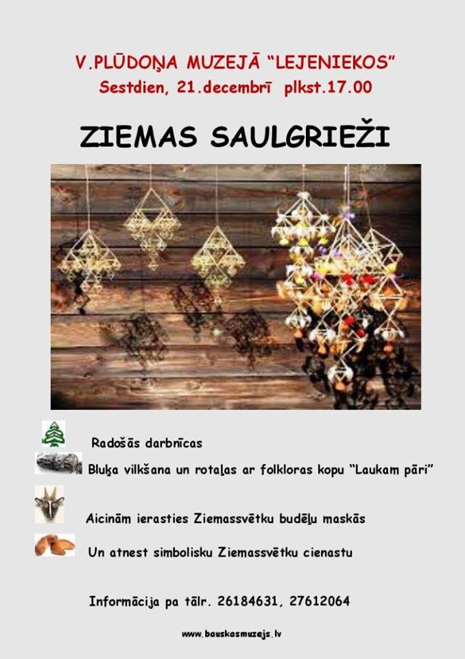 Ziemas saulgrieži «Lejeniekos»