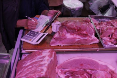 Latvijā cūkgaļas cena gada laikā pieaugusi par 25,7%