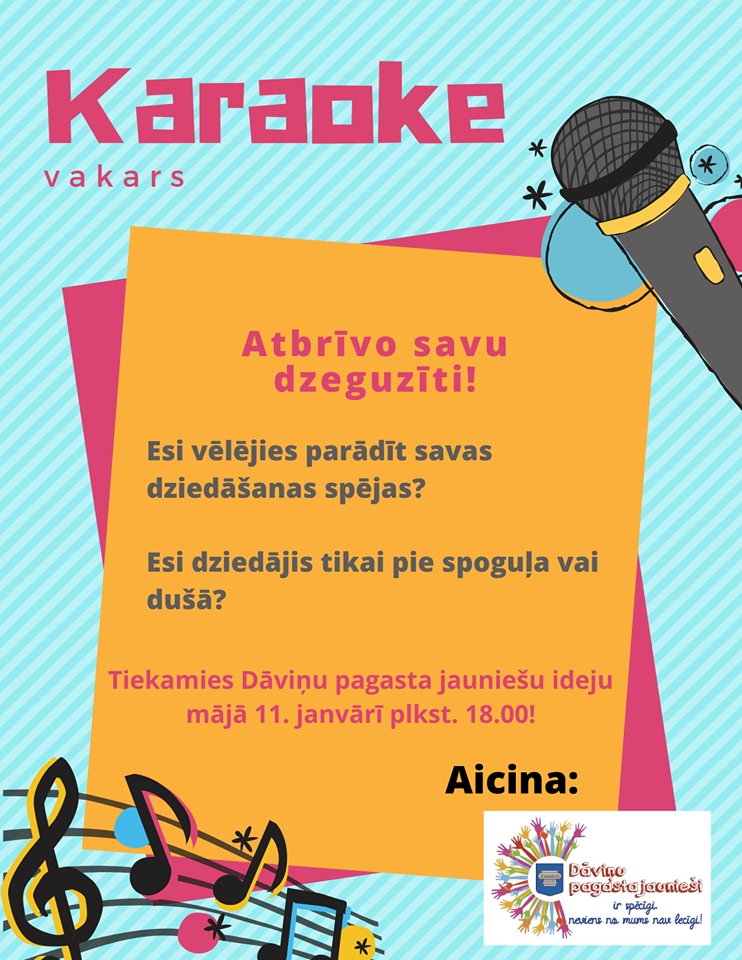 Karaoke jauniešiem Dāviņos