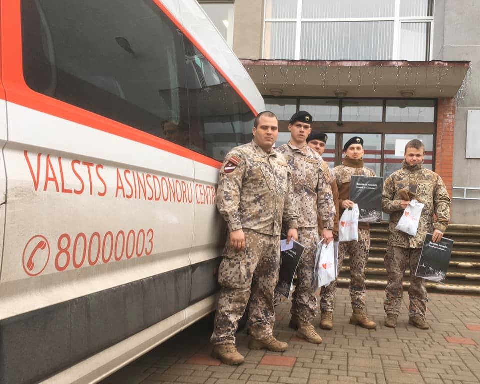 Donoru dienā Bauskā liela atsaucība