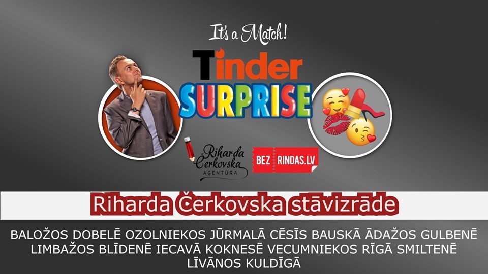 Izrāde «Tinder surprise» Iecavā