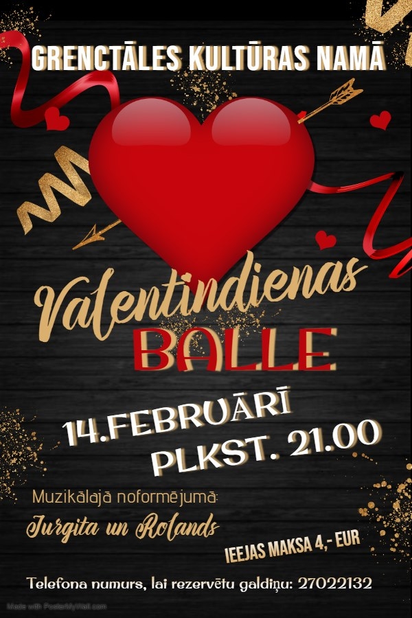 Valentīndienas balle Grenctālē