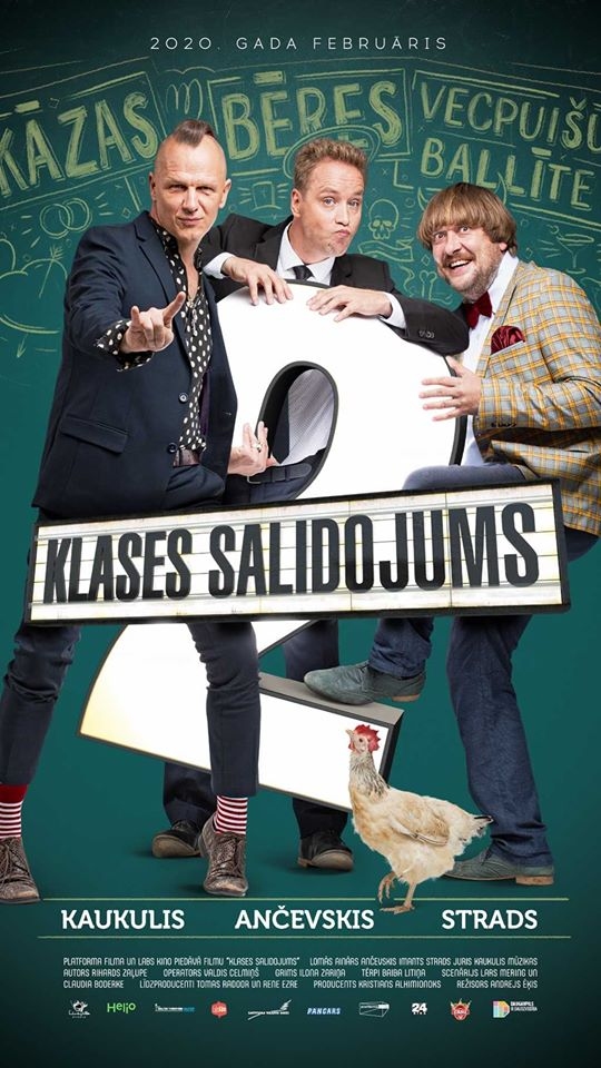 Filma «Klases salidojums 2» Vecumniekos