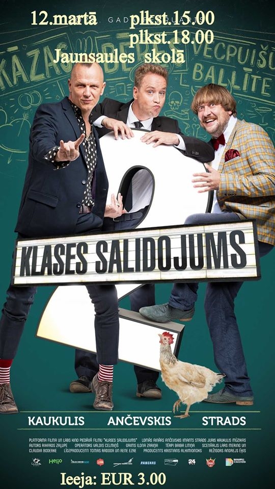 Filma «Klases salidojums 2» Jaunsaulē