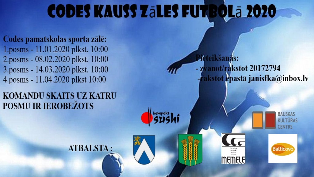 Codes kauss telpu futbolā