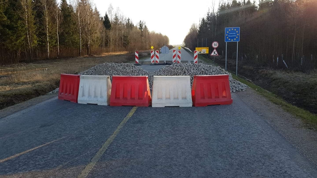 Lietuva pagarina kontroli uz robežām ar Latviju un Poliju līdz 13.aprīlim