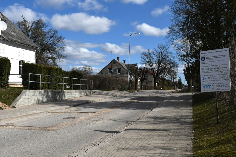 Bauskas novada dome pārtrauks līgumu ar Pilskalna ielas būvnieku