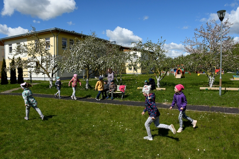Rundāles novada bērnudārzos atgriežas audzēkņi