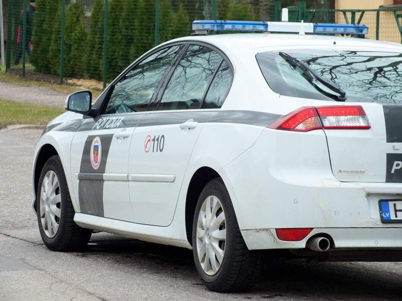Saduras automobiļi Brunavas pagastā