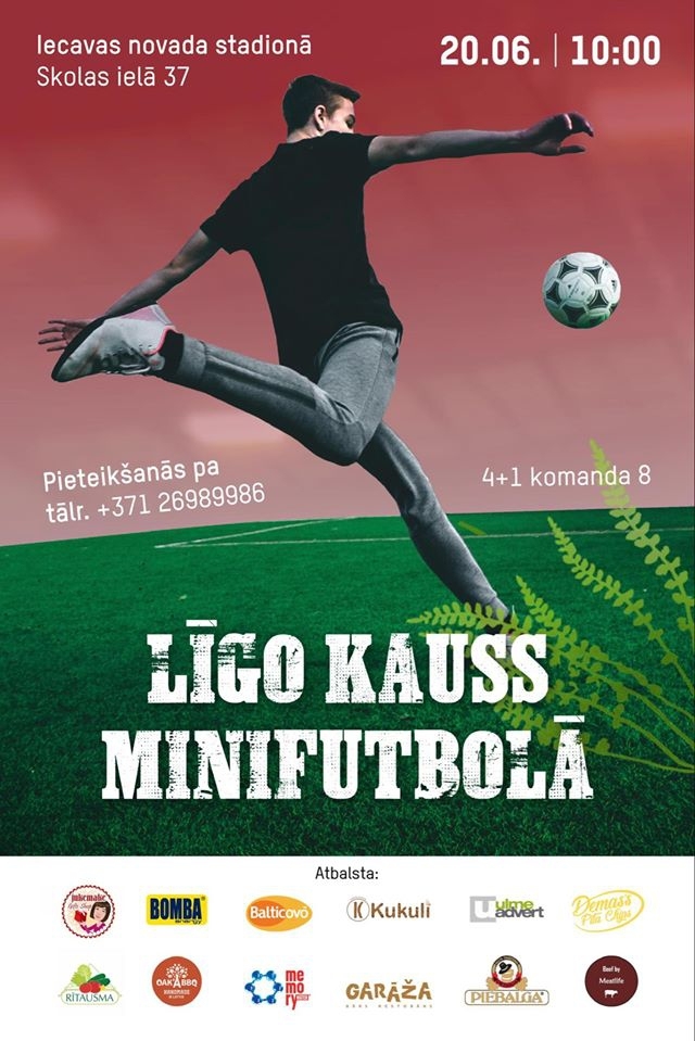 Līgo kauss minifutbolā Iecavā