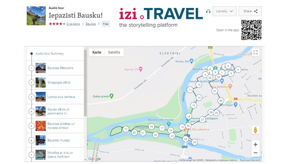 Izveidots informatīvs un muzikāls audio gids pa Bausku