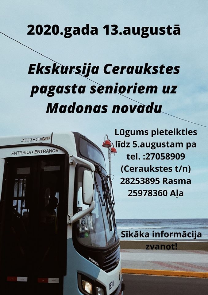 Ekskursija uz Madonu Ceraukstes pagasta senioriem