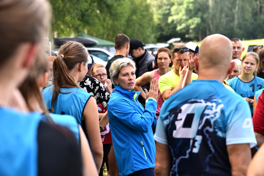 Zorģu trasē notiek čempionāts kanikrosā