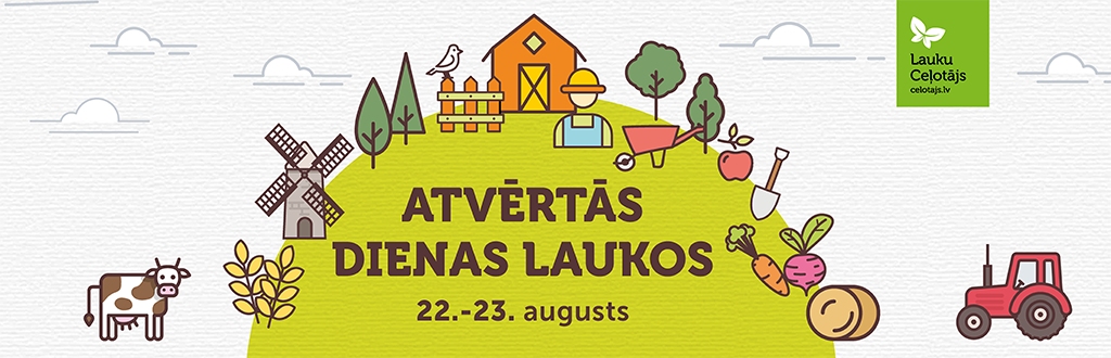 Šajā nedēļas nogalē «Atvērtās dienas laukos» aicina arī mūspuses novados