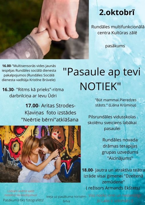 Pasākums Rundāles MCK  zālē «Pasaule ap tevi NOTIEK»