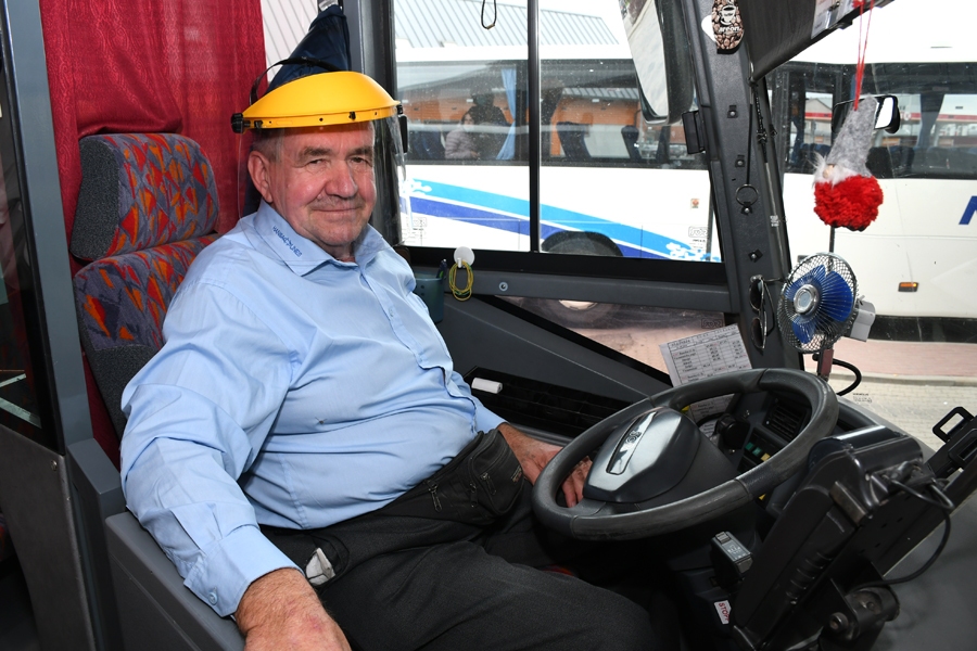 Sabiedriskajā transportā – ar masku