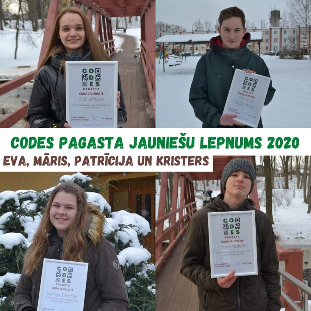 Codes pagasta pārvalde gadu pēc jauniešu telpas atklāšanas pateicas aktīvistiem