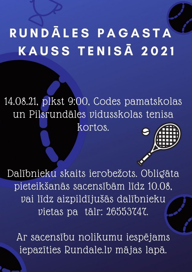 RUNDĀLES PAGASTA KAUSS TENISĀ 2021