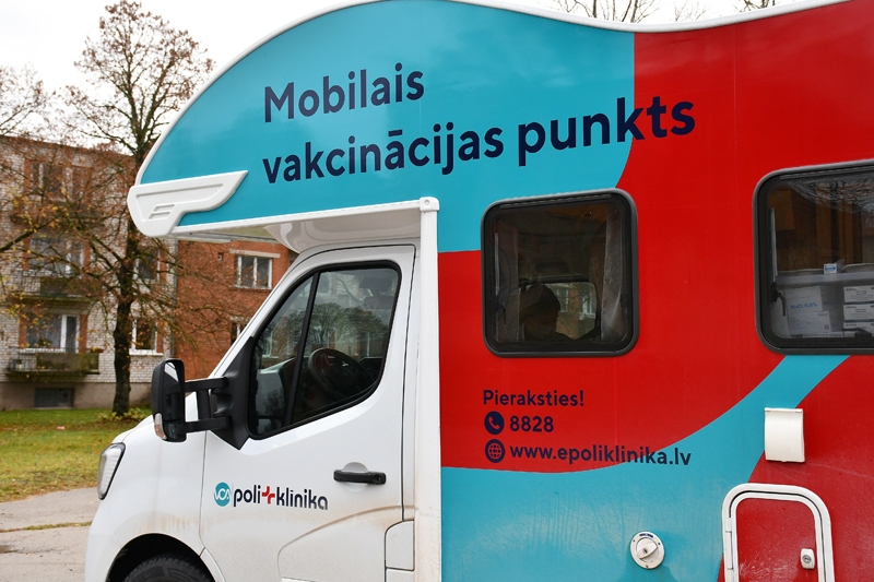 Bauskas novadā potēšanos pret «Covid-19» veicinājusi mobilā vakcinācija